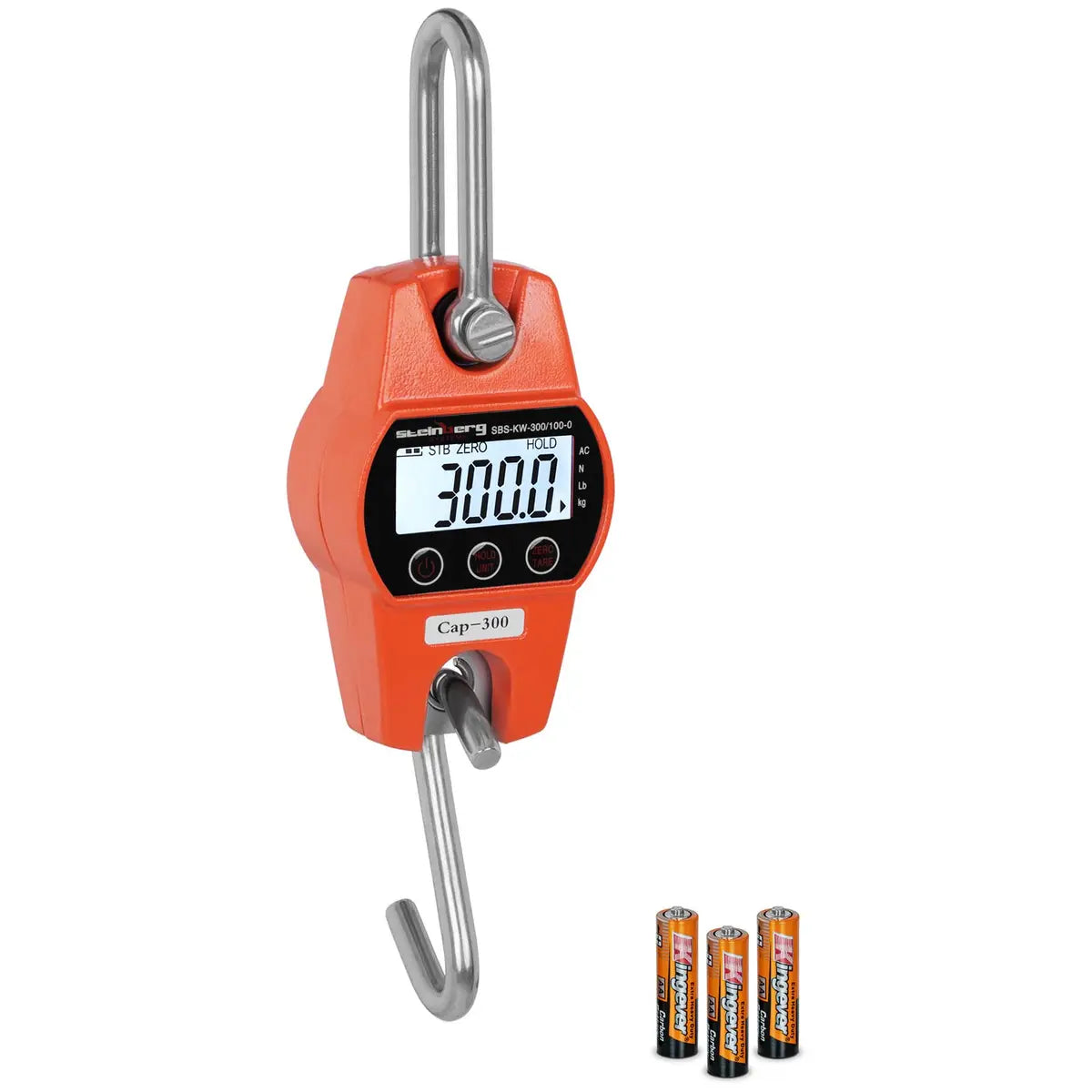 Viseća vaga - 300 kg / 0,1 kg - LCD - digitalna