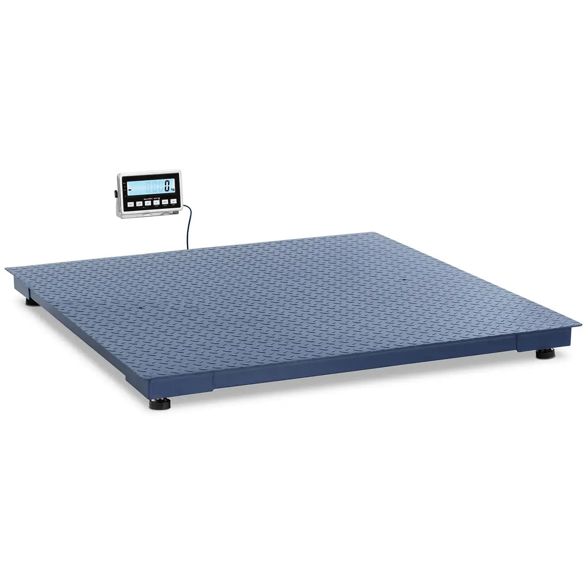 Podna vaga - 5000 kg / 2 kg - 150 x 150 cm - vanjski LCD