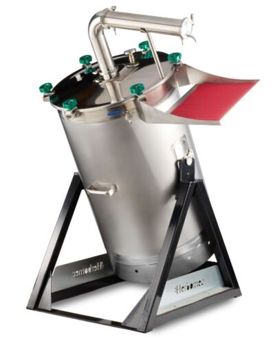Inox destilator Herbomec 280 L s potpornim okvirom